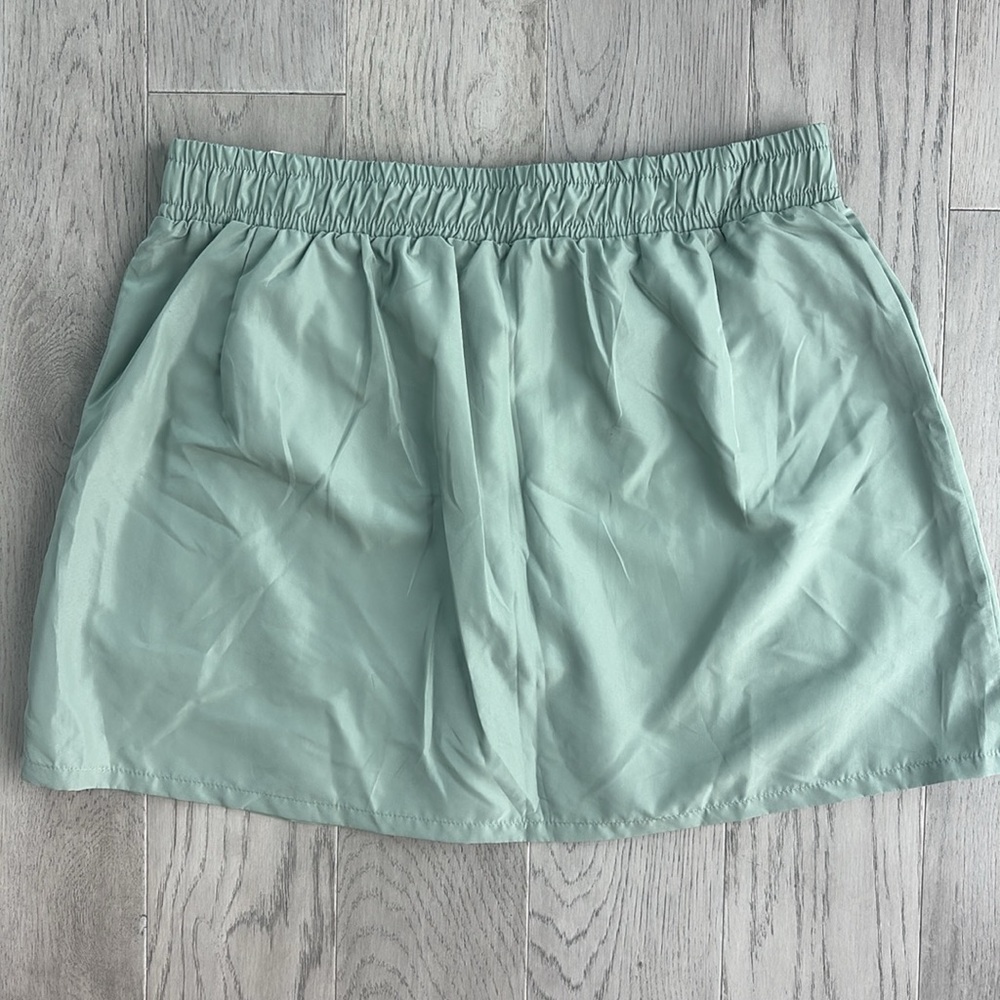 Aeropostale Sport Performance Skort Large Green Skirt New NWT - Picture 4 of 11